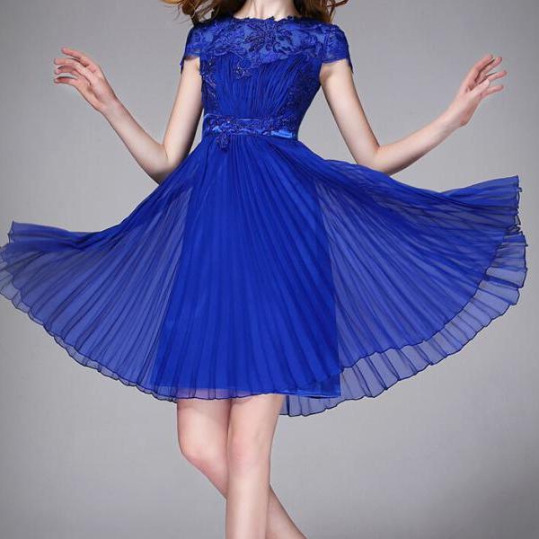 round neck gown design